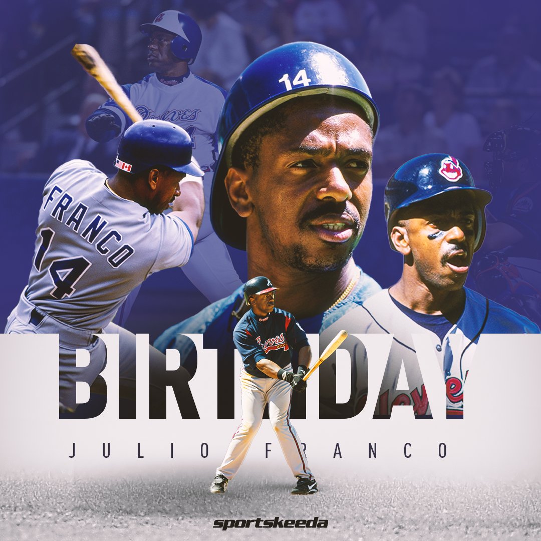 Happy 64th birthday to Julio Franco!! 3x All-Star 5x Silver Slugger Batting Title AS MVP 