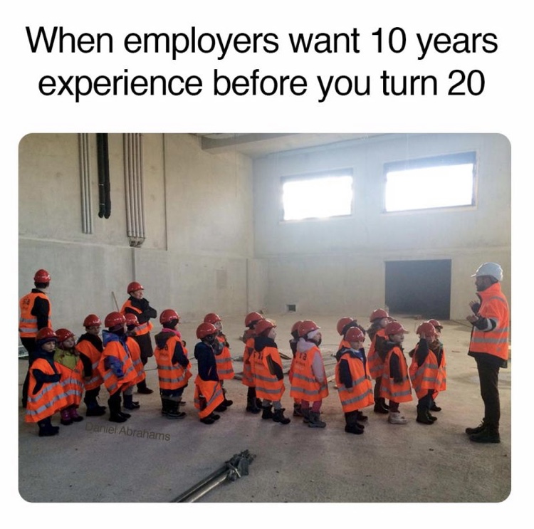 stcodealgo's tweet photo. With this type of experience requirement, the younger we start learning the better! Happy back-to-school week!
Follow us @stcodealgo for more!
.
.
#edtech #TikTok #codingforkids #digitaldivide #CSK8 #KidsCanCode #AllKidsCode #BackToSchool #programming
credits: Daniel Abrahams https://t.co/IEvi9PezIw