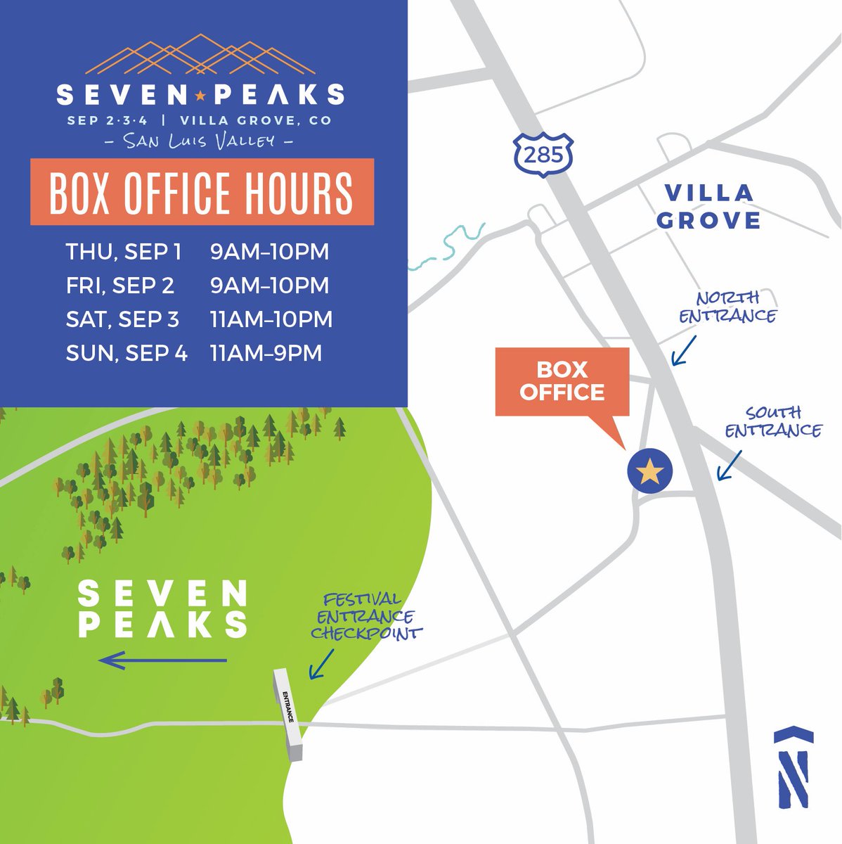SevenPeaksFest's tweet photo. Need to pick up passes at Will Call? Make sure you bring your photo ID and Front Gate order number with you to pick up! https://t.co/hVcU3bPlZc