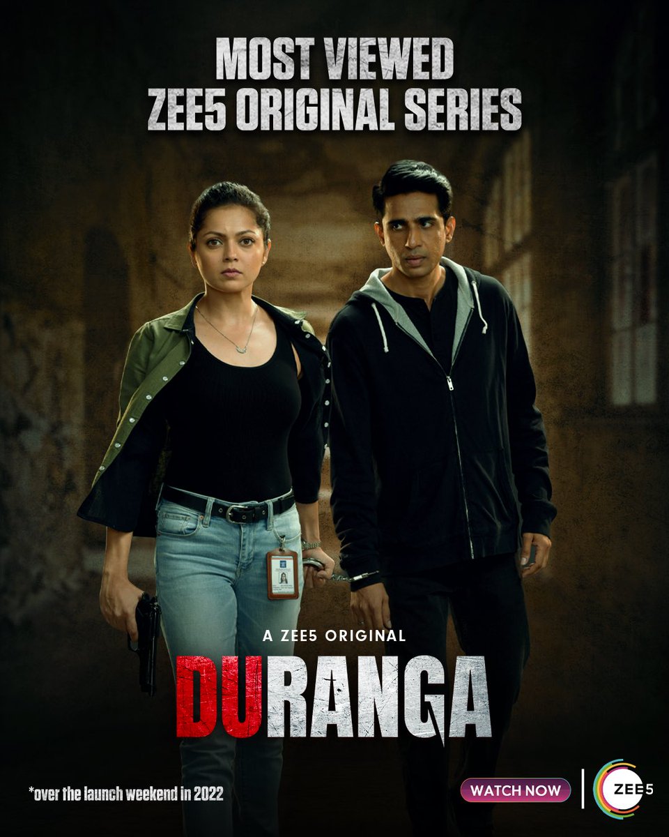 #Duranga is killing it! ✌️Tune into the most mysterious series of the year! #DurangaOnZEE5 watch now

zee5.onelink.me/fjNp/DurangaOn…

#ZEE5OriginalSeries

An official adaptation of the Korean Drama, ‘Flower Of Evil’.