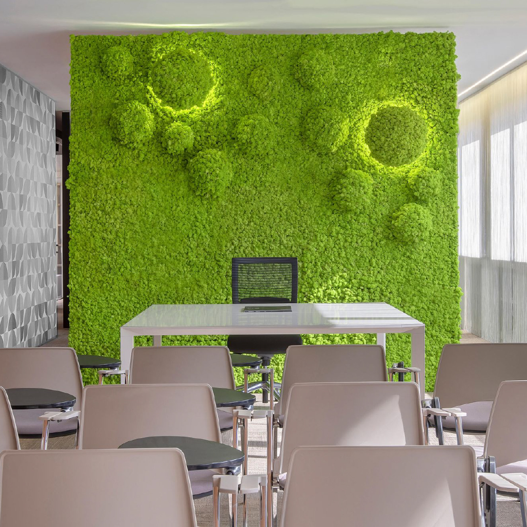 materialsinc's tweet photo. Bringing the outdoors inside with our moss wall system, comes in a variety of colors and customizable designs for projects.

For samples visit https://t.co/t4DnfzlxZP https://t.co/3cr8wNkHcZ