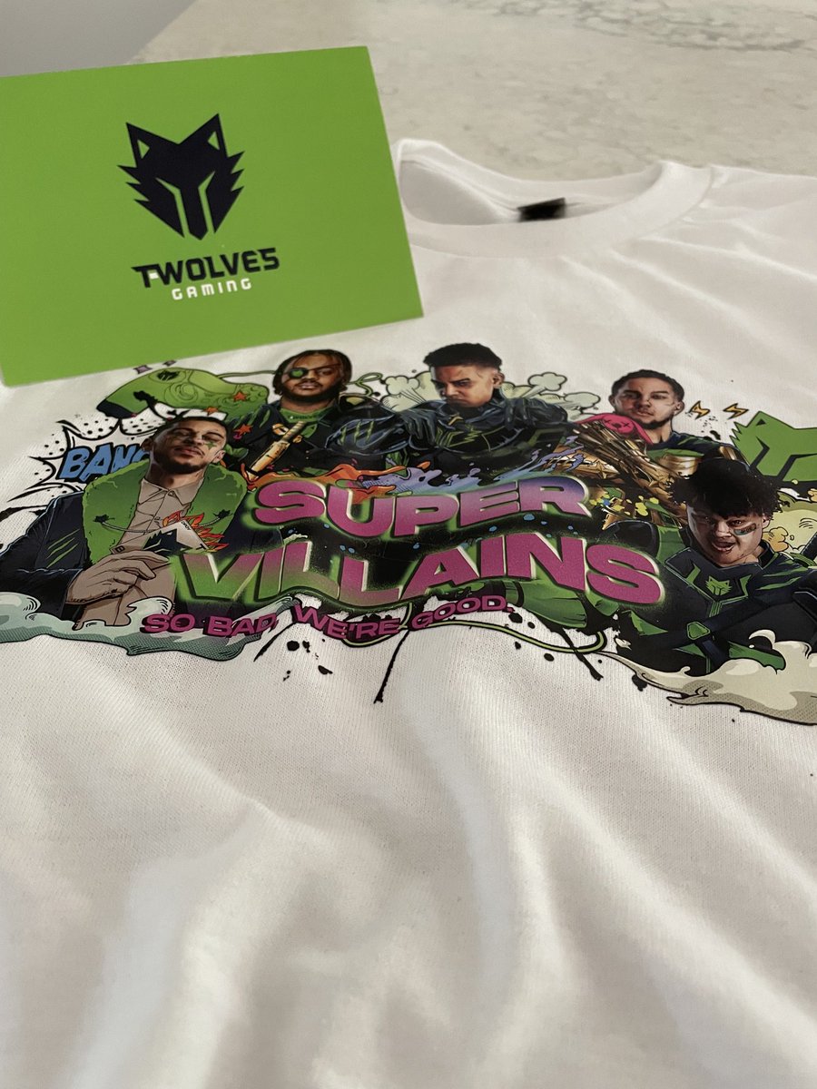 commandersusan's tweet image. ⁦⁦@TWolvesGaming⁩  MY team! Super Villains = Super Team thanks to ⁦@YunggGunn⁩ for assembling this group!