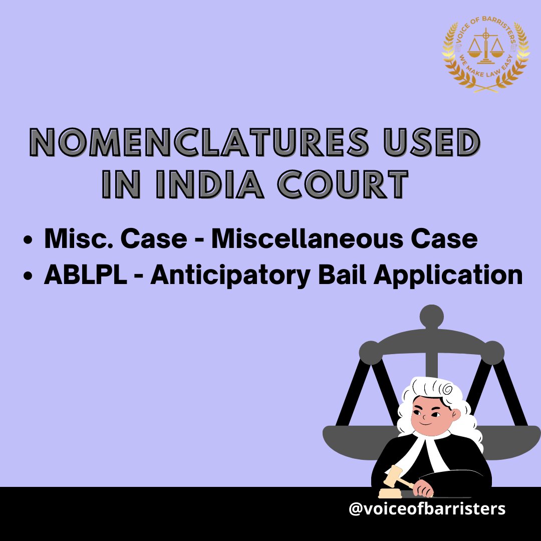 VOB_India's tweet photo. Follow us for more contents 
.
.
.
#voiceofbarristers #lawstudents #courtroom #court #india https://t.co/WJkPNxBr2M
