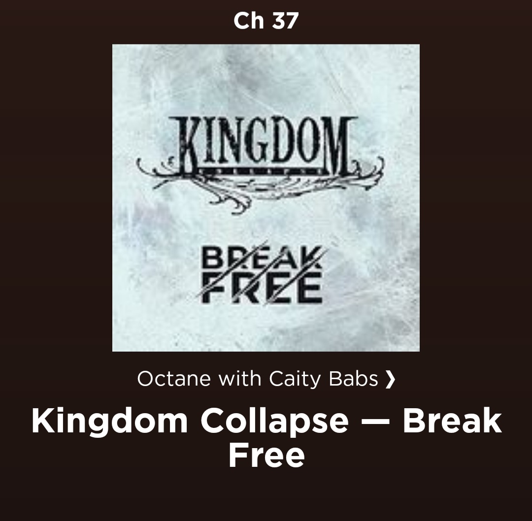JAlfano73's tweet photo. Thank you, @CiBabs! More @kingdomcollapse today, please, @SXMOctane @shannongunz @josemangin! #BreakFree for #Biguns!!! #HardRock #NewRock #NewMusic #SXMOctane #Octane #KingdomCollapse #KCArmy #OctaneRecords https://t.co/daEnyErxxd