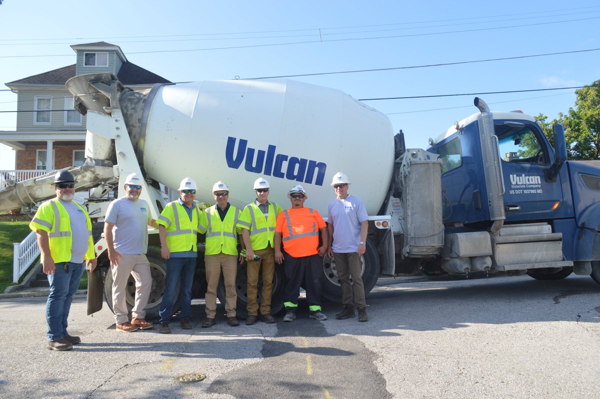 Shoutout to #VulcanMaterials Company for providing concrete today & supporting our first #ICF build in Halethorpe! 🎉

#SustainableConcrete is a safe, sustainable building material that allows us to bring an affordable home to a family here in #Maryland!

#BuildWithStrength