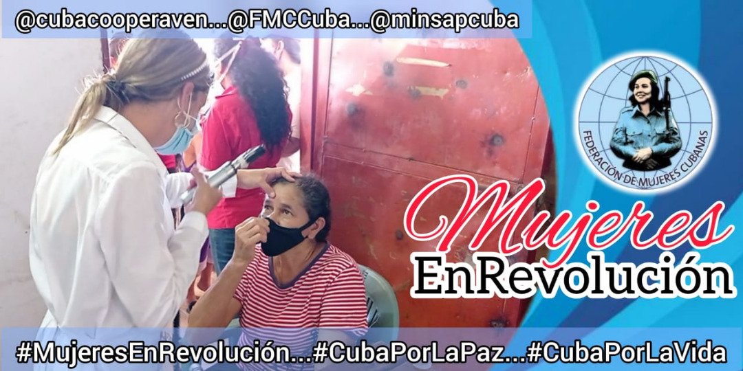 Las colaboradoras en Venezuela ejemplo de altruismo y solidaridad. 
<a href="/cubacooperaTA1/">MISION MEDICA CUBANA ESTADO TACHIRA VENEZUELA</a>
#MMedicaCubanaTachira
#MujeresEnRevolución #CubaPorLaPaz  
#CubaPorLaVida 
<a href="/cubacooperaven/">Brigada Médica Cubana en Venezuela</a>
<a href="/DiazCanelB/">Miguel Díaz-Canel Bermúdez</a>
<a href="/aylinalvarezG/">Aylín Alvarez García</a>
<a href="/MINSAPCuba/">Ministerio de Salud Pública de Cuba</a> 
<a href="/lopezobrador_/">Andrés Manuel</a>
<a href="/FMCCuba/">FMC Provincia Santiago De Cuba</a>