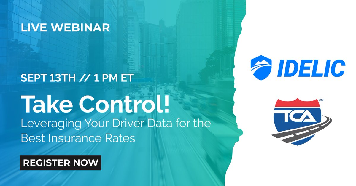 What data matters most to insurance carriers come renewal time? Join us for this special TCA webinar! hubs.li/Q01kL6zj0 #insurance #fleetmanagement #truckingindustry #truckloadstrong