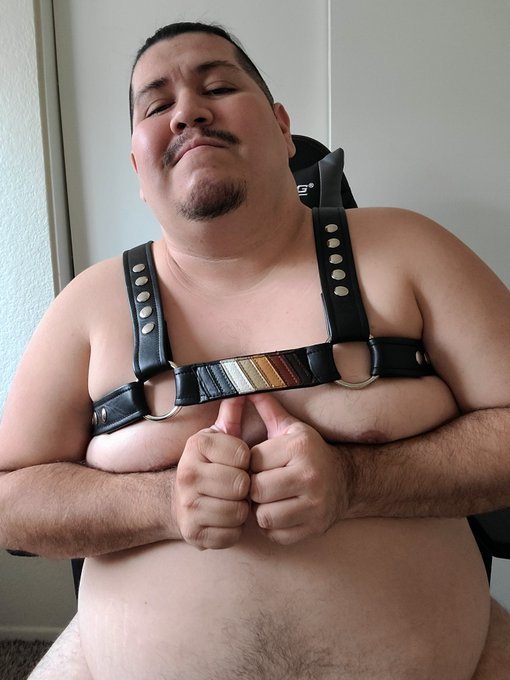 3 pic. I mean since I showed off the front. 
#gaychub #gaycub #GayBear #nsfw #retweet #belly #tummy #bodypostive
