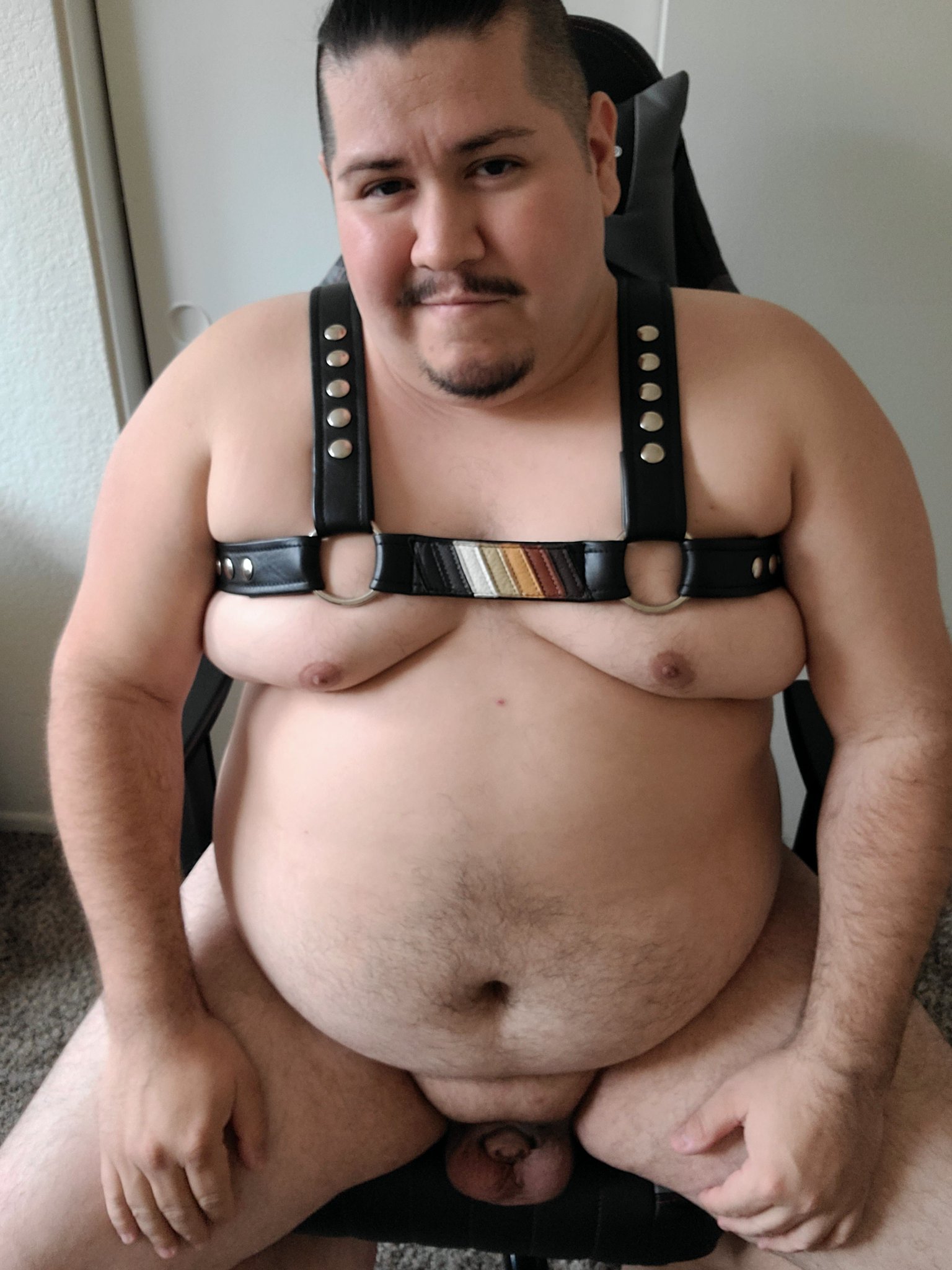 4 pic. I mean since I showed off the front. 
#gaychub #gaycub #GayBear #nsfw #retweet #belly #tummy #bodypostive