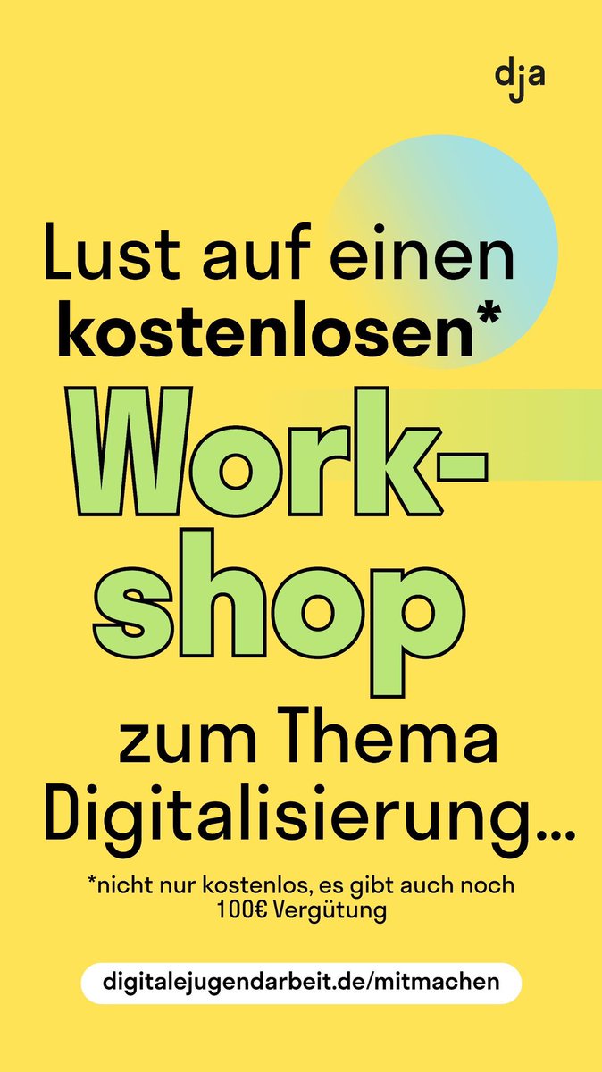 freiraumdigital's tweet photo. +++ noch n paar freie Plätze!+++

Kurzentschlossene aufgepasst:

Wir machen Jugendarbeiter*innen fit für Digitalisierung. Kommendes Wochenende. 

Alles weitere in den slides oder auf https://t.co/INTsrvnspZ

#DigitaleJugendarbeit #Jugendarbeit https://t.co/jjJitnTnbt