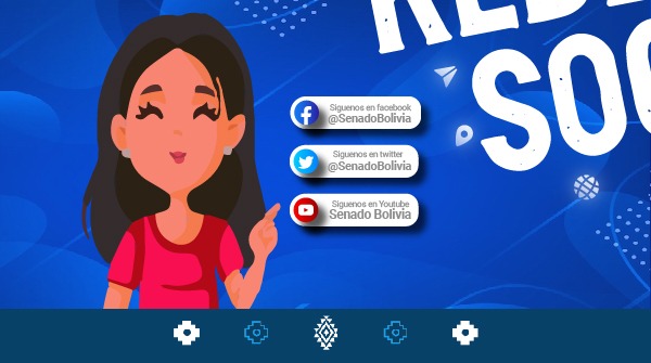 SenadoBolivia's tweet photo. 🤓 En el #DíaInternacionalDelHashtag, 
#Síguenos en nuestras redes sociales. https://t.co/JxnfJKBrBR