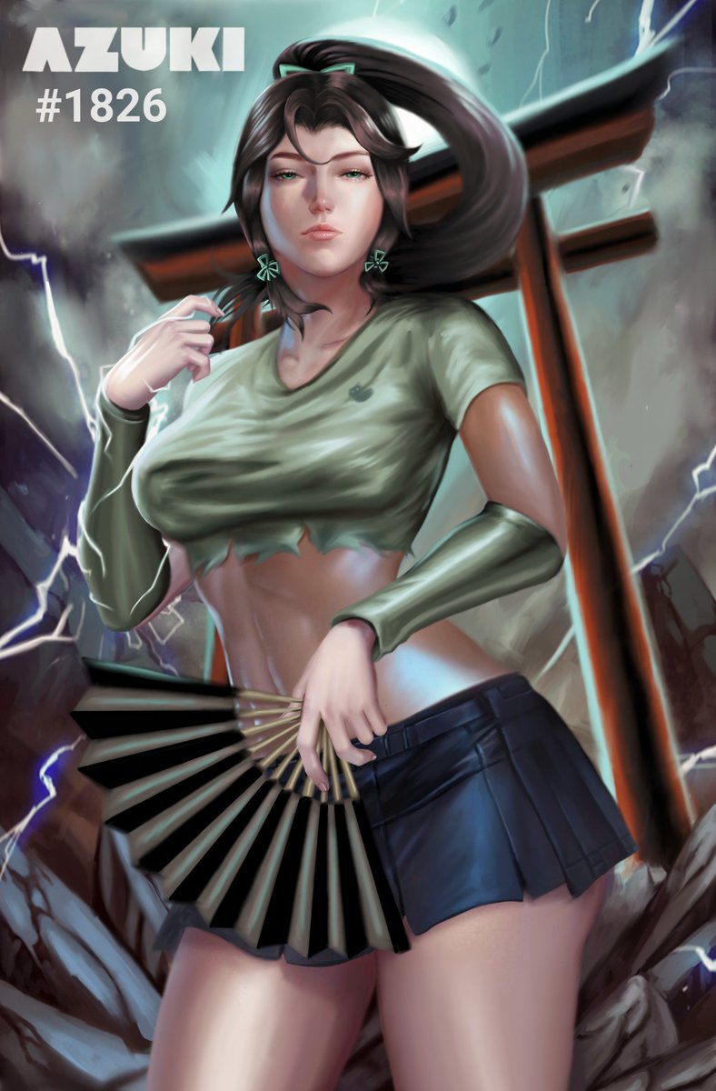 #bobaazuki 
here's my contribution for <a href="/0xbobateas/">Boba Epicure</a> Azuki Art competition hope you'll like it.🥰

Azuki #1826  #bobaazuki