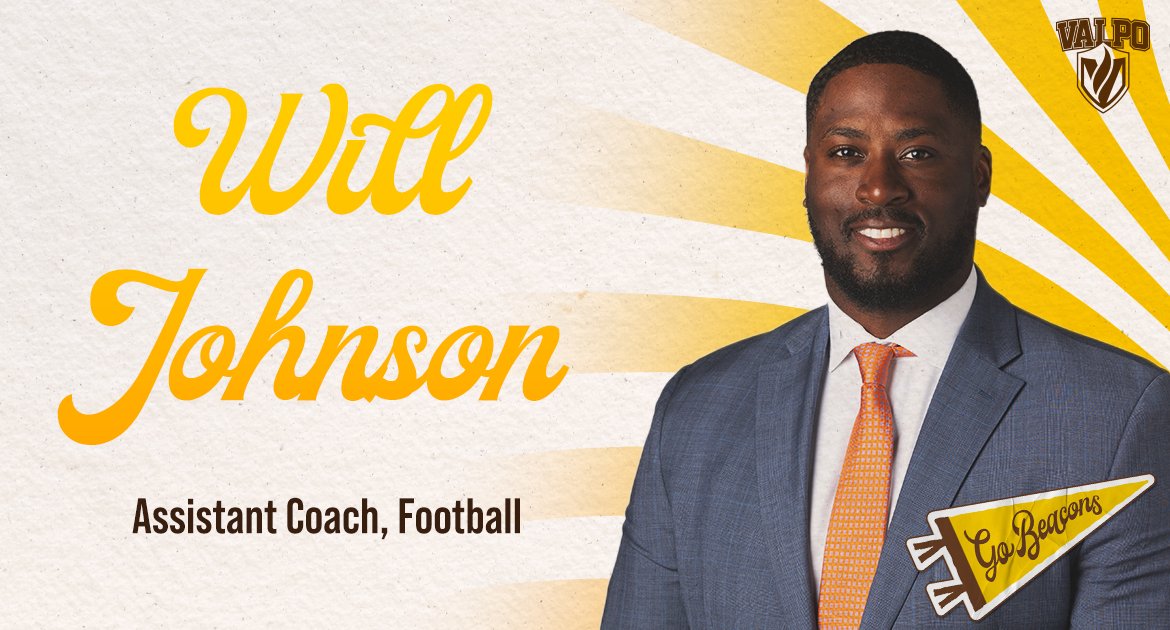 The @valpoufootball program has welcomed @WillJohnson_6 as running backs coach! Johnson played in the @NFL from 2012-2016 with the @steelers & @Giants. 📝➡️ bit.ly/3QIteS1 #GoValpo