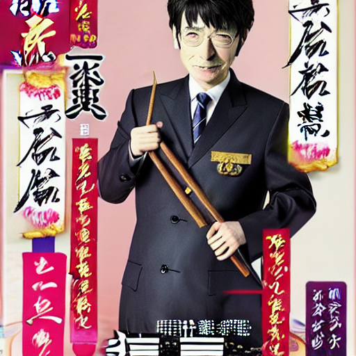 trecasa's tweet photo. # Stable Diffusion
織田信長　第六天魔王 https://t.co/1adg5qtDzr