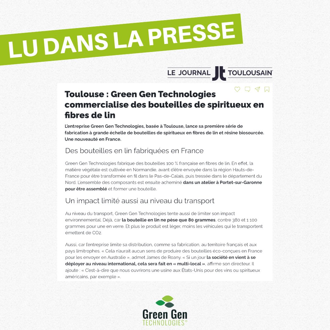 Un grand merci au <a href="/JToulousain/">Jtoulousain</a> pour cet article très complet sur la Green Gen Bottle® : venez y découvrir d'où nous est venue cette idée ! 💡

Pour lire l'article en entier ➡️ ow.ly/IQIk50K4eLt
