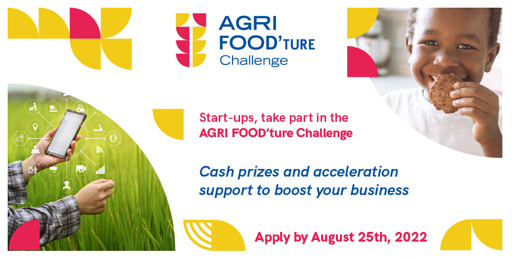 🚨#Startups innovating for more #sustainable practices in growing, #manufacturing or consuming #food
✅Apply to the <a href="/VitagoraGNS/">Vitagora</a> #AgriFoodTure Challenge by 25/08/22!

🥇Win visibility, cash prizes, and development support packages
👉agrifoodture-challenge.com