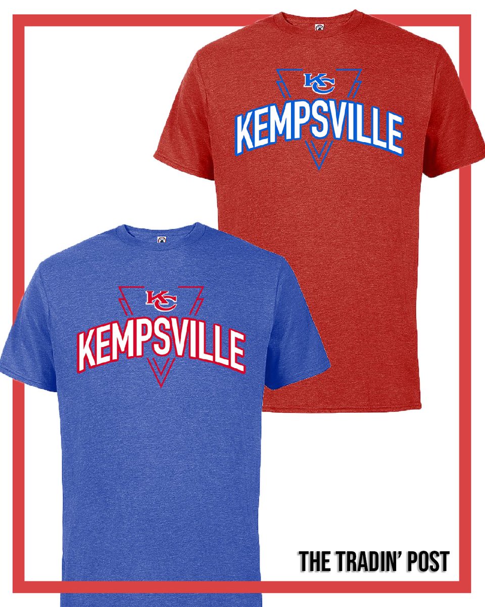 TradinPostKHS's tweet photo. Which designs are you planning on putting in YOUR closet this year? We’ll have t shirts, sweatshirts and hoodies. Come see us at the Kempsville Kickoff Block Party on 8/31! We’ll be accepting cash only on that night. #retweetthisthing #schoolstore https://t.co/8Rz0LHlEei