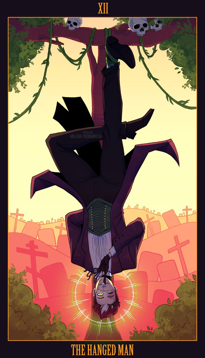 The Hanged Man 

for @chrisriin's dtiys! 
#chris15kdtiys #thehermitarchives #goodtimeswithscarfanart