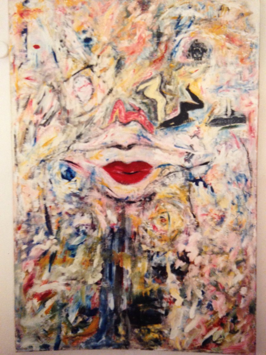 MBruniArt's tweet photo. Marilyn 1990/ Ech - mixed media - acrylic painting 110x160cm - https://t.co/qXBu3mWrMP https://t.co/9H3c6FJ2l8