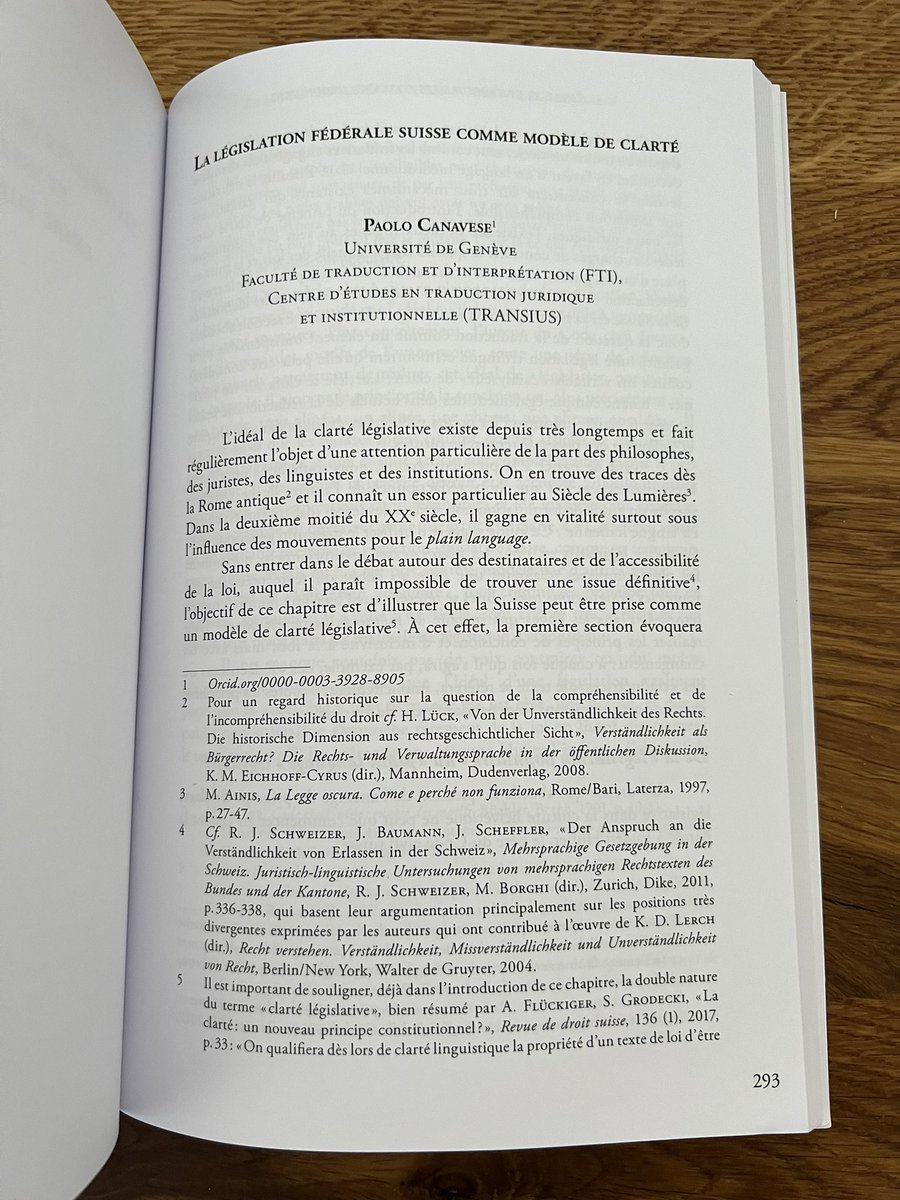 Three more publications on my PhD project on Swiss legislation and linguistic clarity are out! 📚