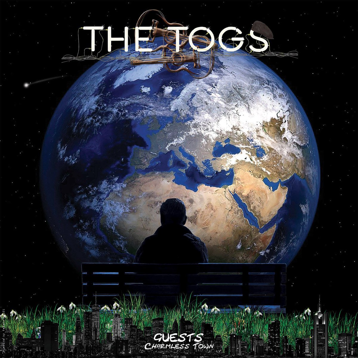 thetogsgroup's tweet photo. Hey salut à tous !
On partage avec vous le visuel de notre titre "Charmless Town" qui sera en écoute sur notre 3ème album intitulé "Guests"
Artwork VeNard https://t.co/1VXAD6Q5S5