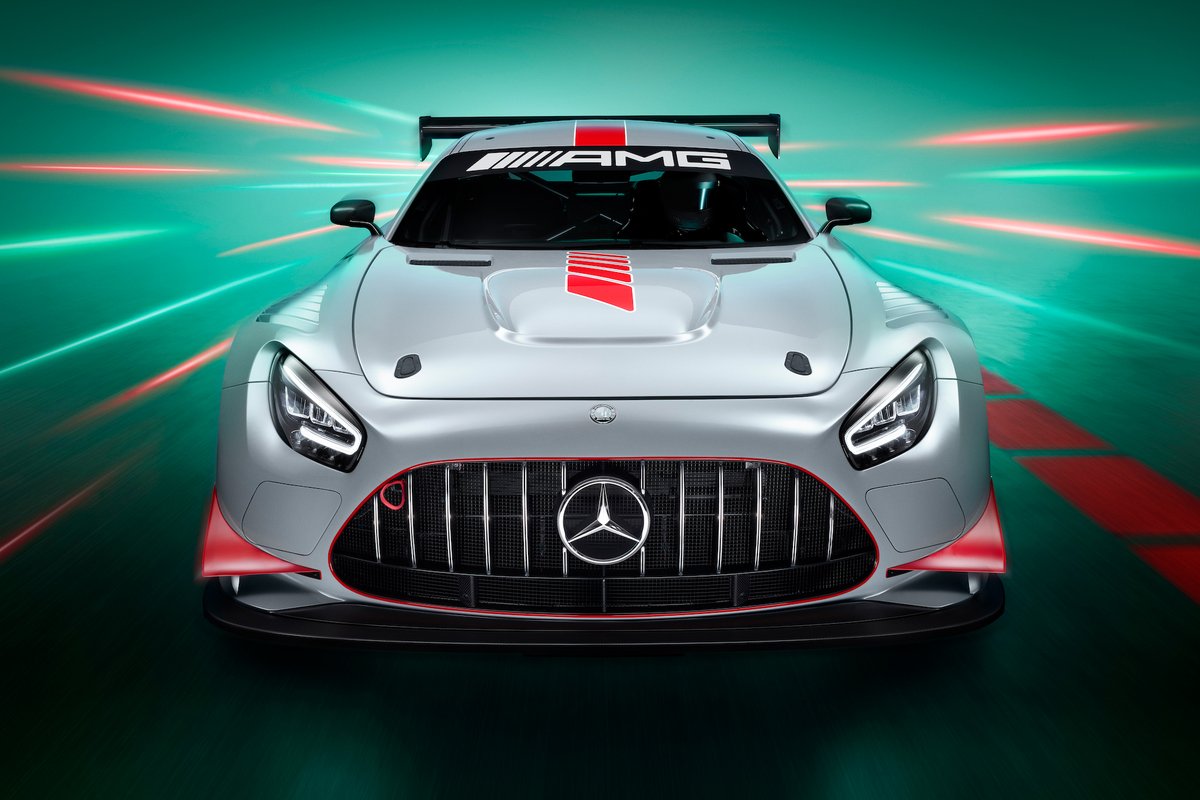 amgmotorsport's tweet photo. Exceptional to the core, outstanding in various ways: the Mercedes-AMG GT3 EDITION 55.
The limited race car comes with exclusive exterior and interior details and an @IWC Pilot’s Watch Chronograph Edition “AMG” in a unique EDITION 55 box ⌚
#AMG #55YearsOfAMG #55YearsEdition https://t.co/col2yWY7OF