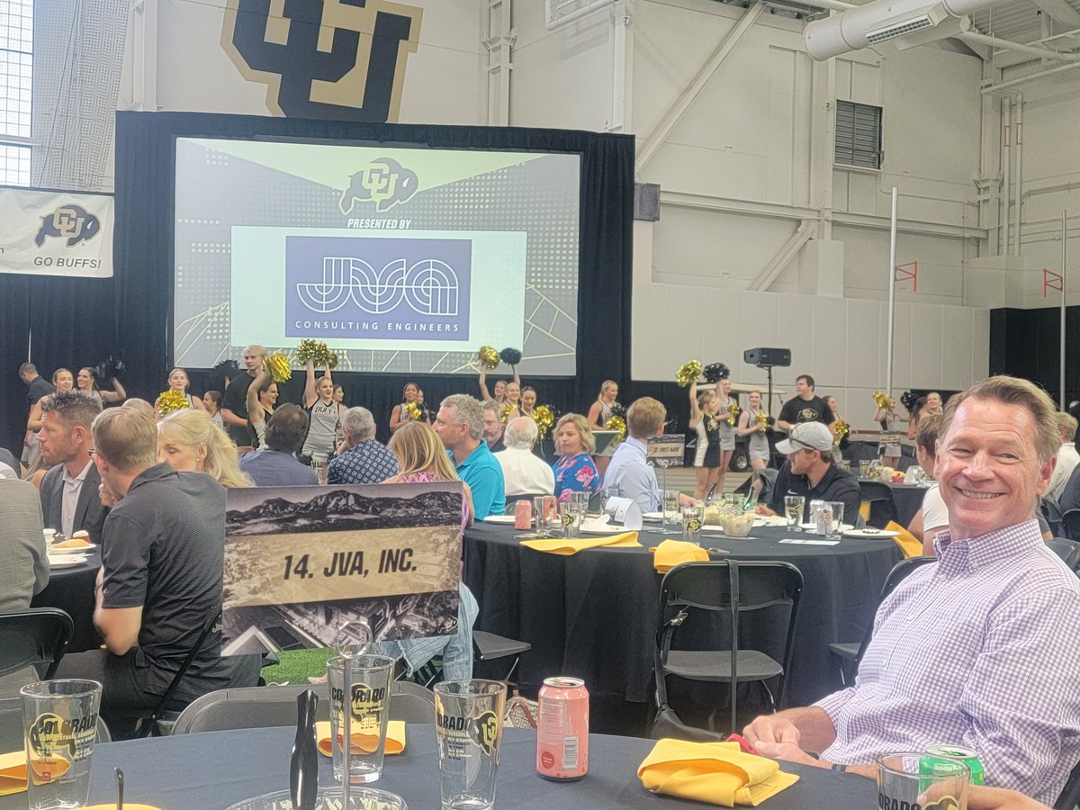 jvainc's tweet photo. Gearing up for the new school year and football season at @CUBoulder. JVA is proud to support the 33rd Annual Boulder Chamber Colorado Football Kickoff Luncheon.🏈📚 #OneJVA https://t.co/oiATvrYn6Z
