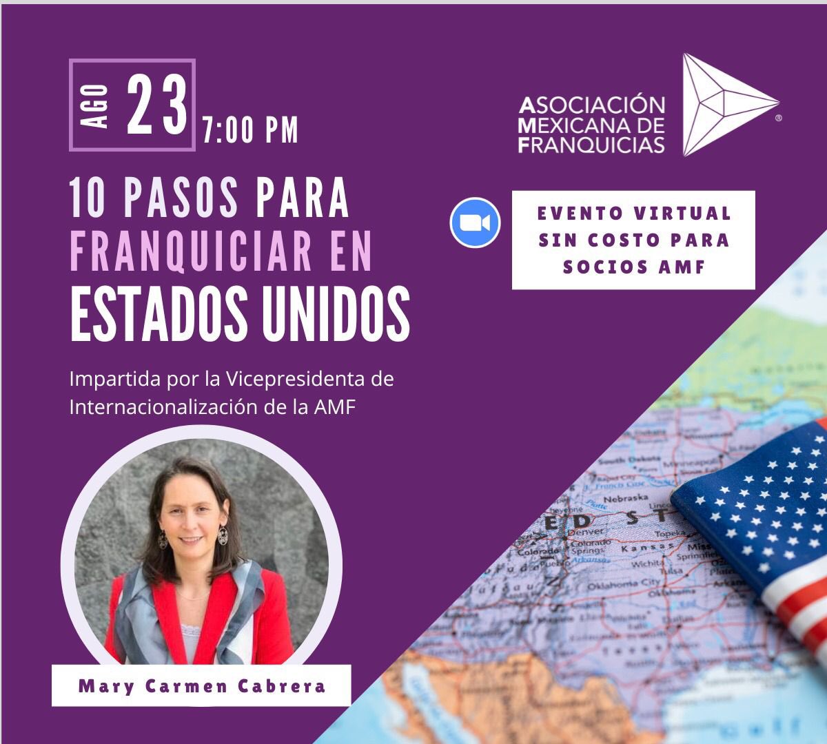 Aliis_B's tweet photo. #AMFranquicias 📣 Conoce los pasos para iniciar con la promoción y comercialización de tu #franquicia en #EstadosUnidos 🇺🇸
Te esperamos hoy en esta #conferencia gratuita impartida por nuestra socia y experta en #internacionalización

✔ Acceso: 📲https://t.co/8e7gGsc8sx https://t.co/LnUTrurxIs