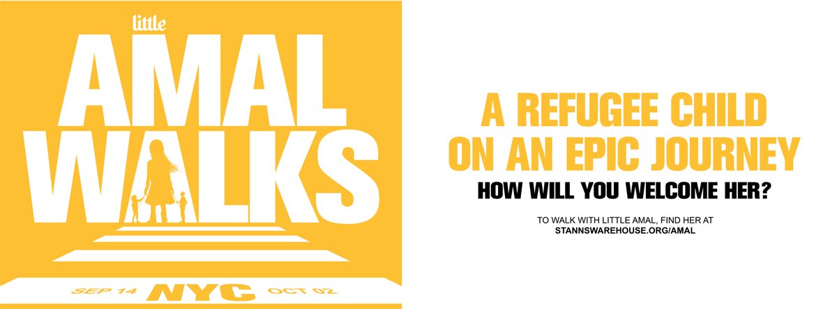 We are excited to announce that we’re partnering with @StAnnsWarehouse & @WalkWithAmal as part of #LittleAmalWalksNYC on September 26 to welcome Little Amal to NYC. stannswarehouse.org/amal #StAnnsWarehouse #CTH #uptownmeetsdowntown #harlem #free #outdoor