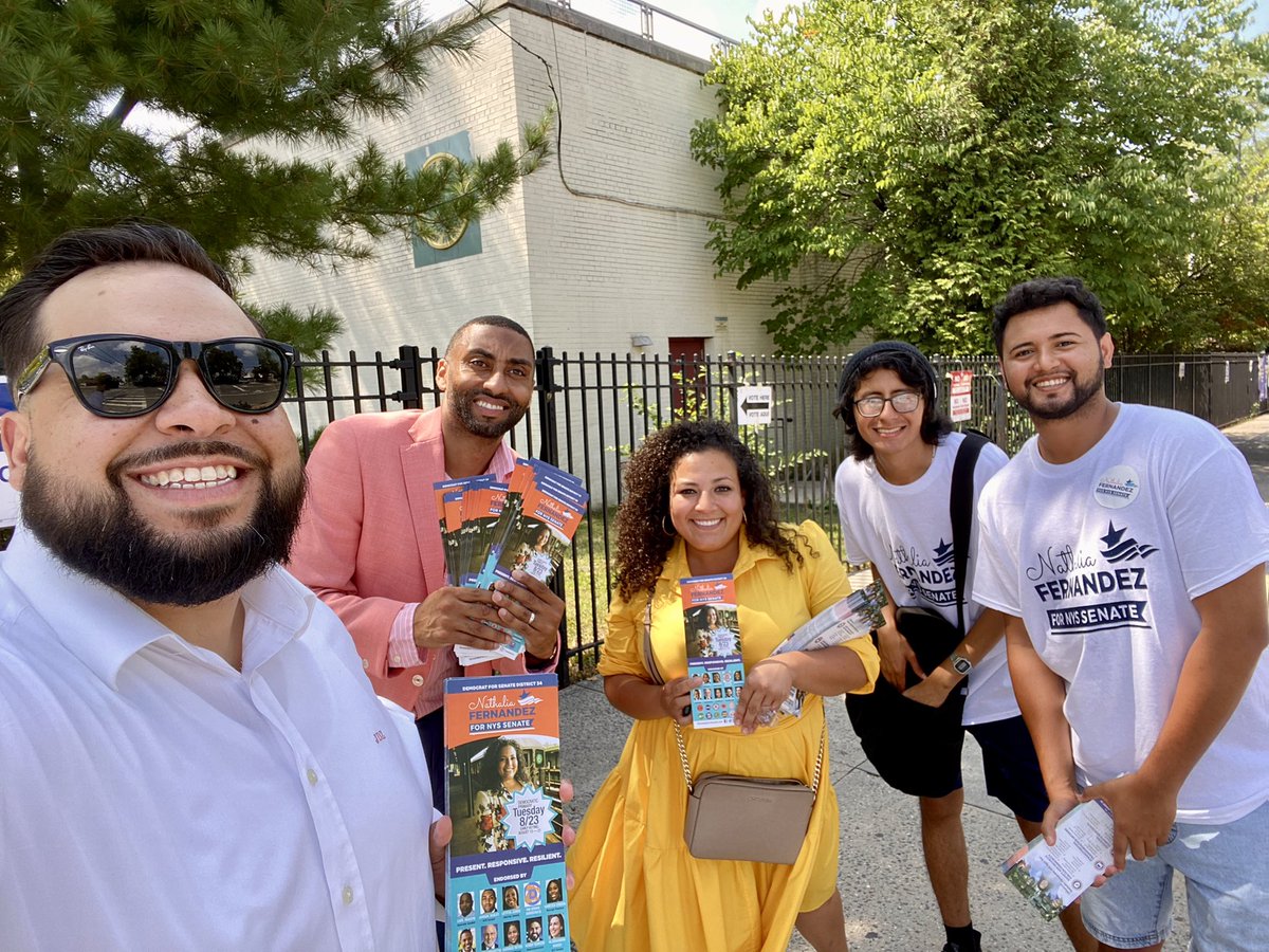 JohnJrBx's tweet photo. The #NatPack is out here in Castle Hill with @Fernandez4NY & @jamaaltbailey getting out the vote!
@bronxdems @mrjustinsanchez @stevenochoa91 https://t.co/FUO7nGoTIJ