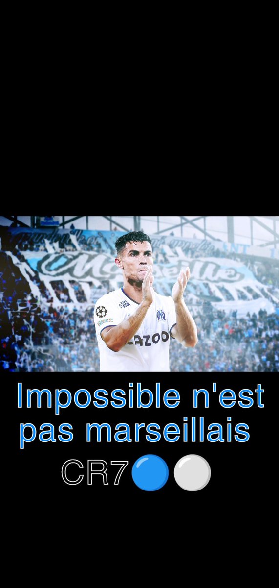 Kevinvandal11's tweet photo. #CristianoRonaldo #JorgeMendes #RonaldOM #OM #ChampionsLeague #MercatoOM #Ligue1UberEats #RMC #Marseille @Cristiano #LongoriaOut 
Impossible n'est pas Marseille 
CR7 a l'OM FAITE TOURNÉE AUX MAX https://t.co/Yy47whN7Sv