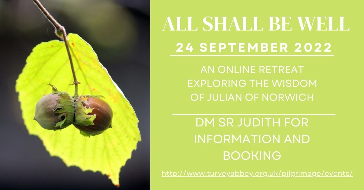 #retreat #retreat2022 #julianofnorwich #contemplative  #sacredspace #Lectio #lectiodivina #reflection #contemplation #prayer #wisdom 
 'All Shall Be Well', online Retreat,  24 September 2022. 

 #Nunsoftwitter #BruvsofTwitter @SophCowan @CSN_retreats @RetreatsUK  Please Share