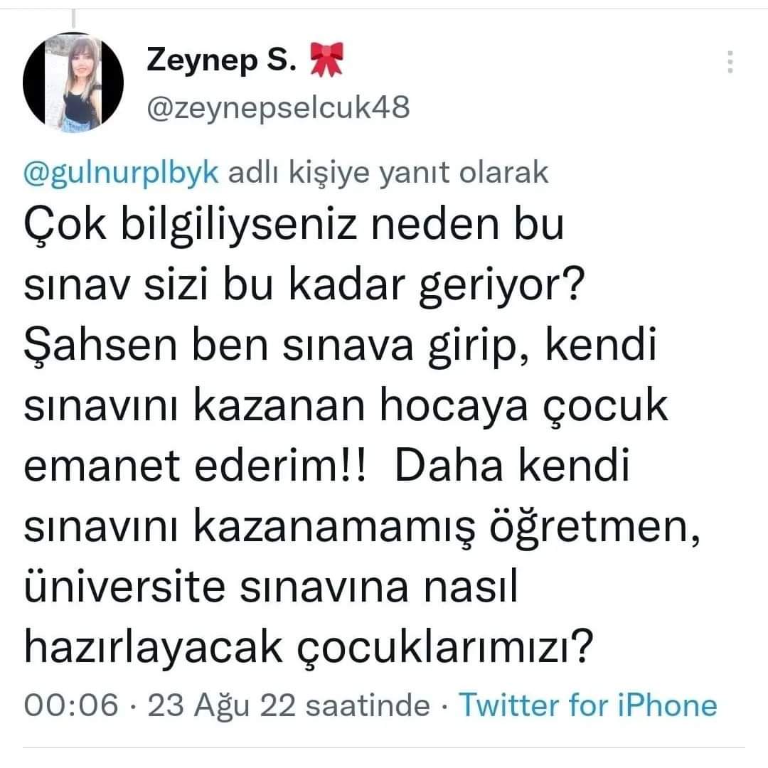 Bu daha başlangıç...
Öğretmeni itibarsızlaştırmak eğitim sistemine fayda sağlamayacak..
#ogretmenlerisyanda
#ogretmenlersoruyor