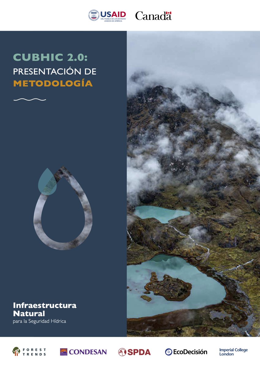 topicster's tweet photo. Nueva publicación 📢:
CUBHIC 2.0: Cuantificación de Beneficios Hidrológicos de Intervenciones en Cuencas.
por @topicster, @jcuadrosadr, #VivienBonnesoeur, #FRoman, @ggammie.
/ @foresttrendsorg @ATUK_ce @_CONDESAN #iMHEA
Descarga libre: https://t.co/1ErtNN27xJ https://t.co/tGebws0iOI