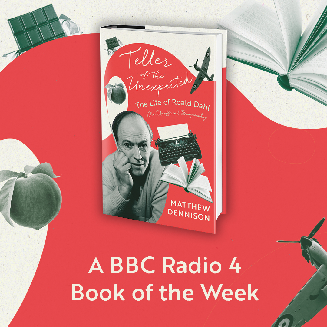 HoZ_Books's tweet photo. #TellerOfTheUnexpected is a wonderful new biography on Roald Dahl, one of the world's greatest storytellers
By award-winning Matthew Dennison, author of the critically acclaimed #BehindTheMask & #EternalBoy
A BBC Radio 4 Book of the Week: https://t.co/POcWgV67f0 https://t.co/YBcW5lqvf6