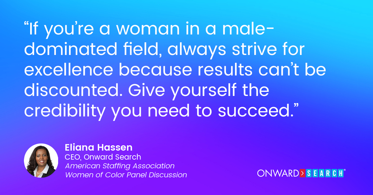 onwardsearch's tweet photo. Results speak louder than words. If you're looking to break #diversity barriers, heed our CEO Eliana Hassen’s advice.
#WomeninBusiness #HireWomen #PromoteWomen #WomenEmpowerment #WomenatWork #DiversityinHiring #DiversityinStaffing #DiversityMatters #InclusionMatters #HowDoYouHire https://t.co/07yMKu3mXB