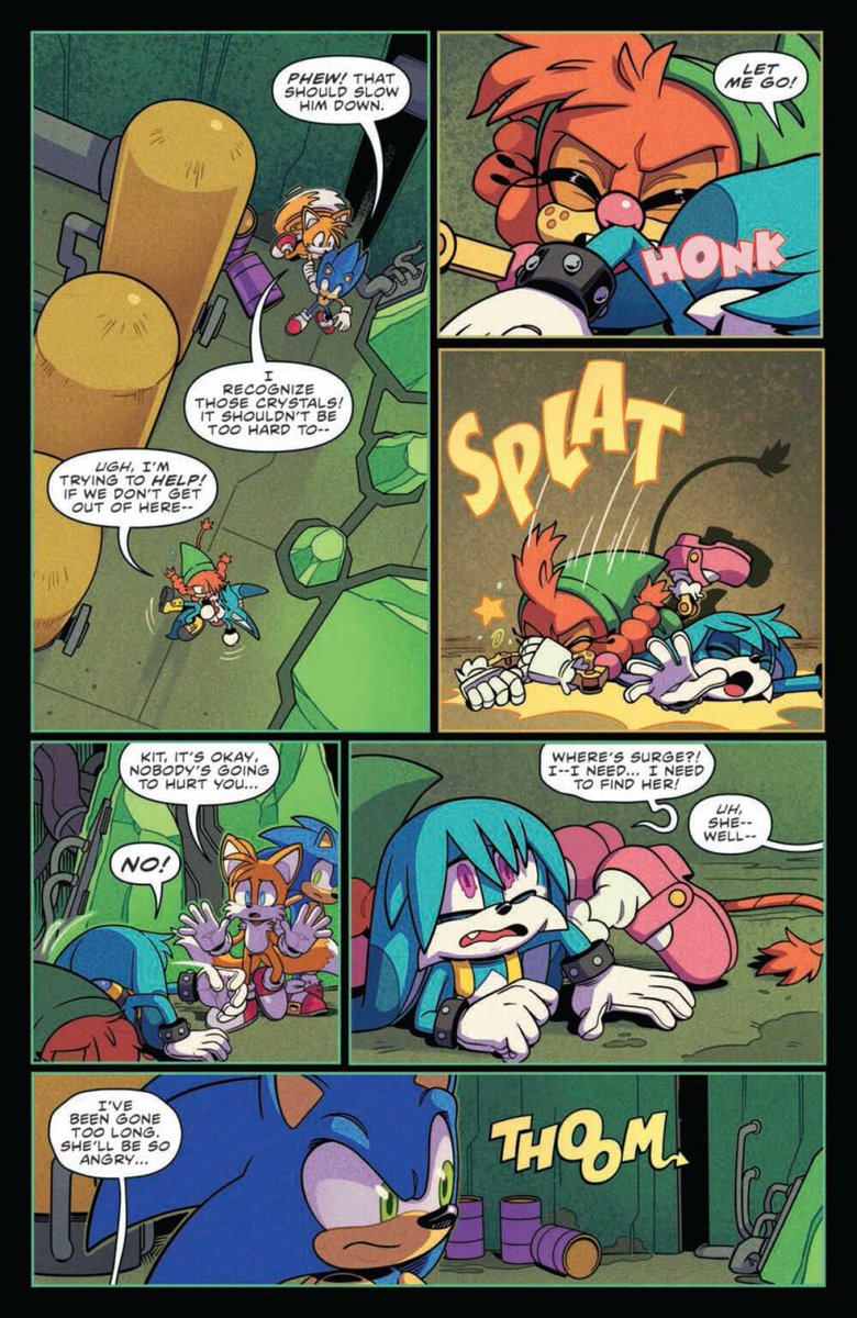 IDWSonicNews's tweet photo. Here are three more preview pages for Sonic The Hedgehog #52. 

#IDWSonic #Sonic #SonicTheHedgehog https://t.co/Wn4WDNBCbX