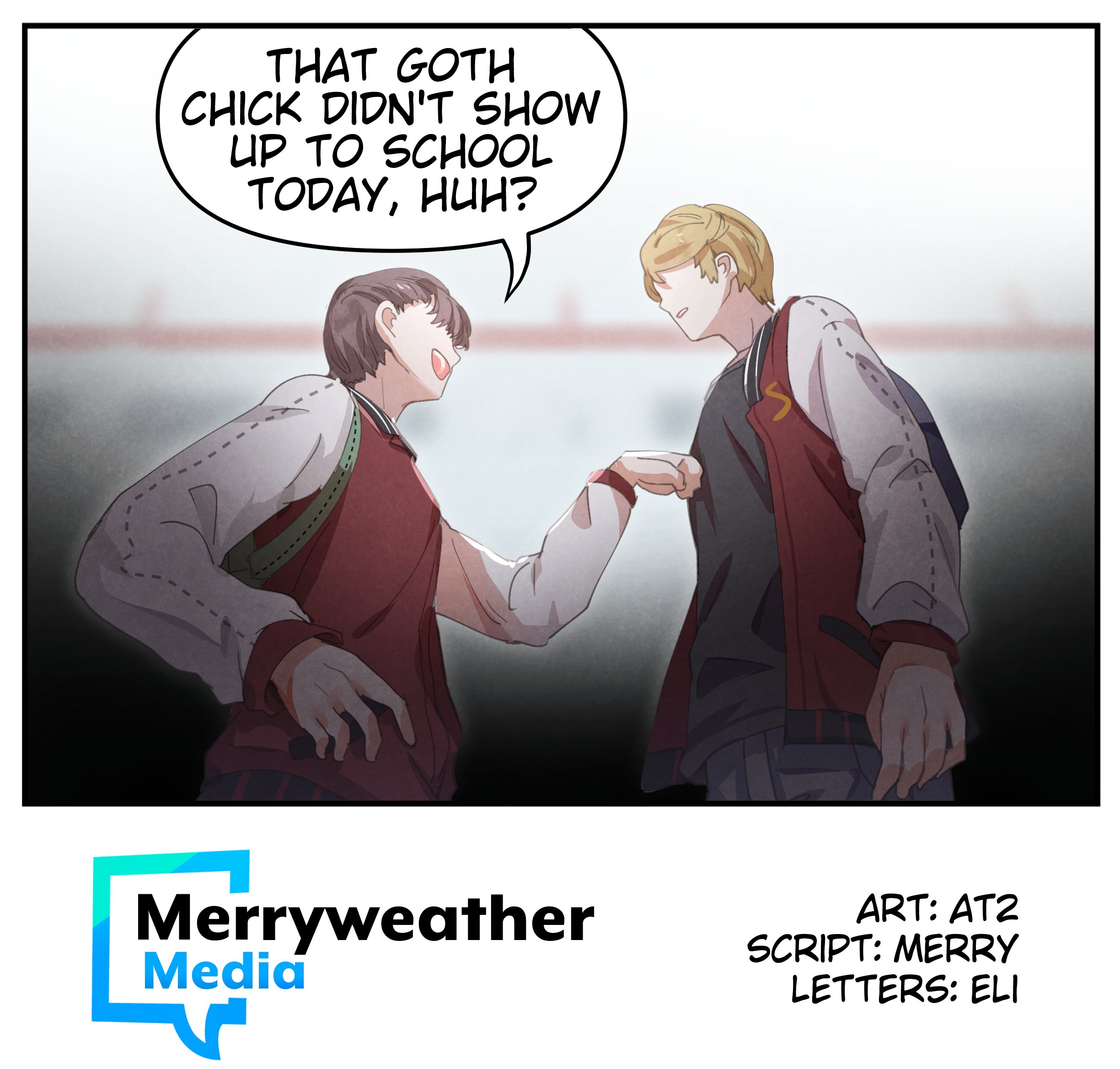 Merryweather Goth Girl And The Jock Merryweather Media on Twitter: "Goth Girl & The Jock #12 https://t.co