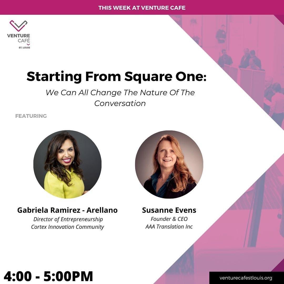 VentureCafeSTL's tweet photo. From Building Capital to BREAKING Barriers, this Thursday’s Gathering is coming HARD!
#venturecafé #venturecapitalist #communitydesign #equitablebuilding #smallbusinesstips https://t.co/4InxNLJKc7