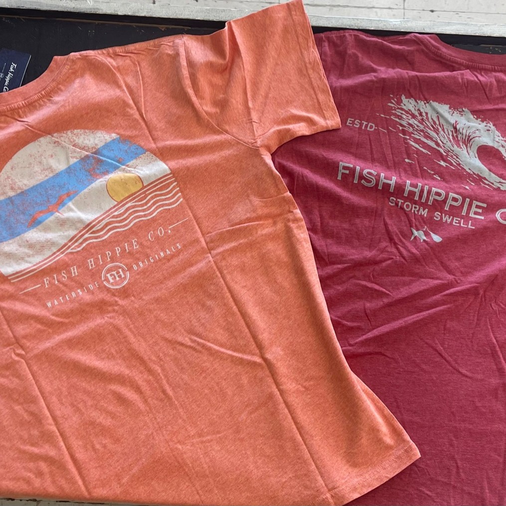 HarrisonsUsa's tweet photo. We've got a ton of cool, comfortable Fish Hippie T-Shirts. Check them out today at https://t.co/GH00Y3z8Qo! #fishhippie https://t.co/tps1IyqnIB