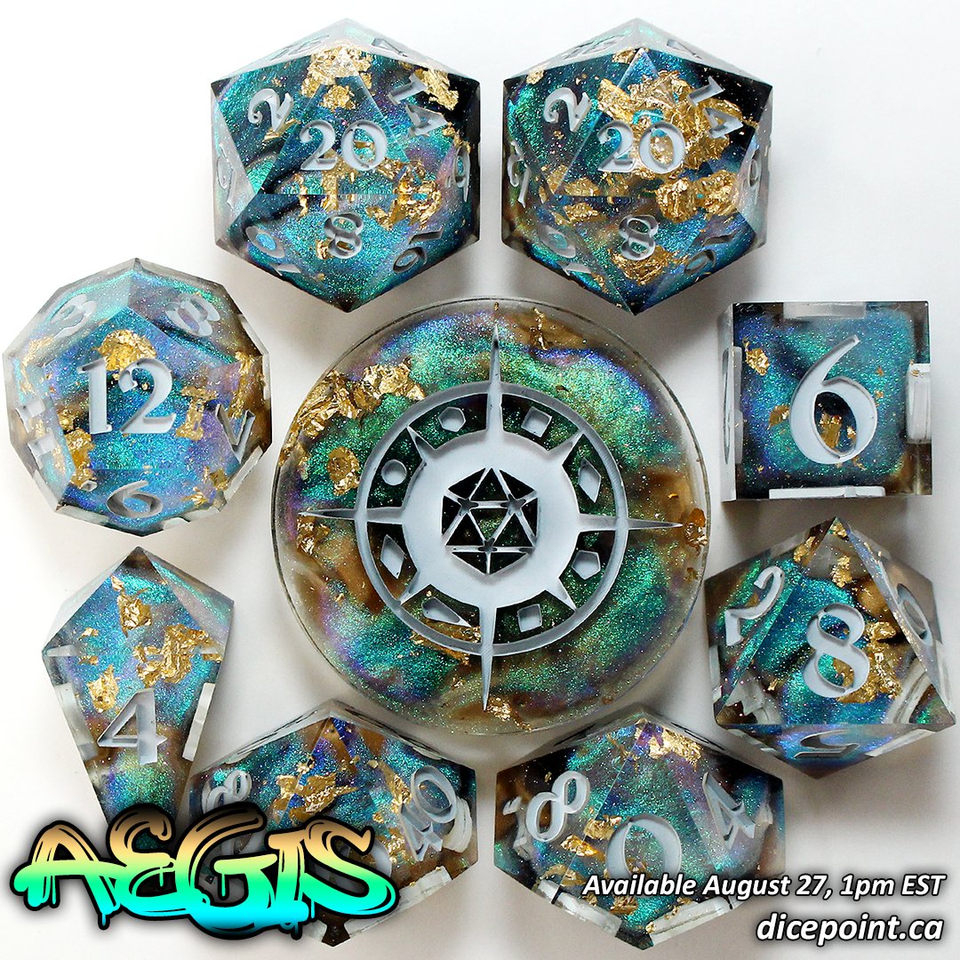 dicepoint's tweet photo. This Saturday's shop update is fast approaching! Throughout the week I'll be sharing a recap of this seasons finished sets, but there will also be plenty of other singles and raw sets available in the update! 😄 https://t.co/tqbhJRC1WU