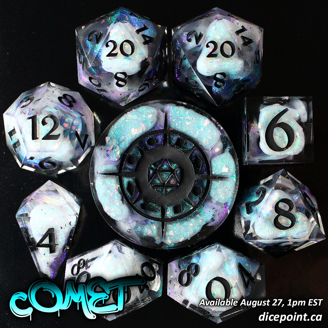 dicepoint's tweet photo. This Saturday's shop update is fast approaching! Throughout the week I'll be sharing a recap of this seasons finished sets, but there will also be plenty of other singles and raw sets available in the update! 😄 https://t.co/tqbhJRC1WU