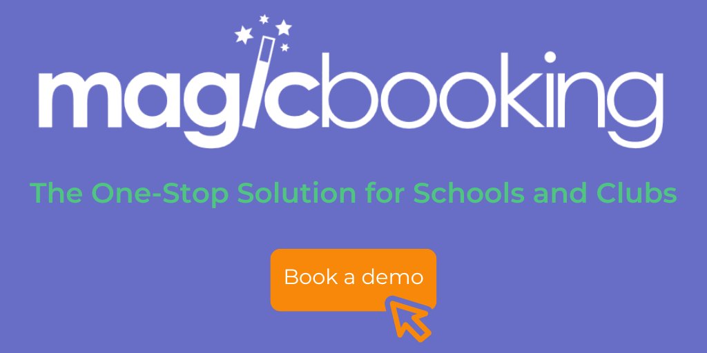 magicbooking's tweet photo. Do you feel like your current system is unable to manage all services efficiently?
Book a demo with today and allow us to show you how our one-stop solution for schools and clubs can work for you.
#schoolbookingsystem #edutwitter #edunetwork #edtech #ukedchat #edchat #EdApps https://t.co/t8Chj7TFLE