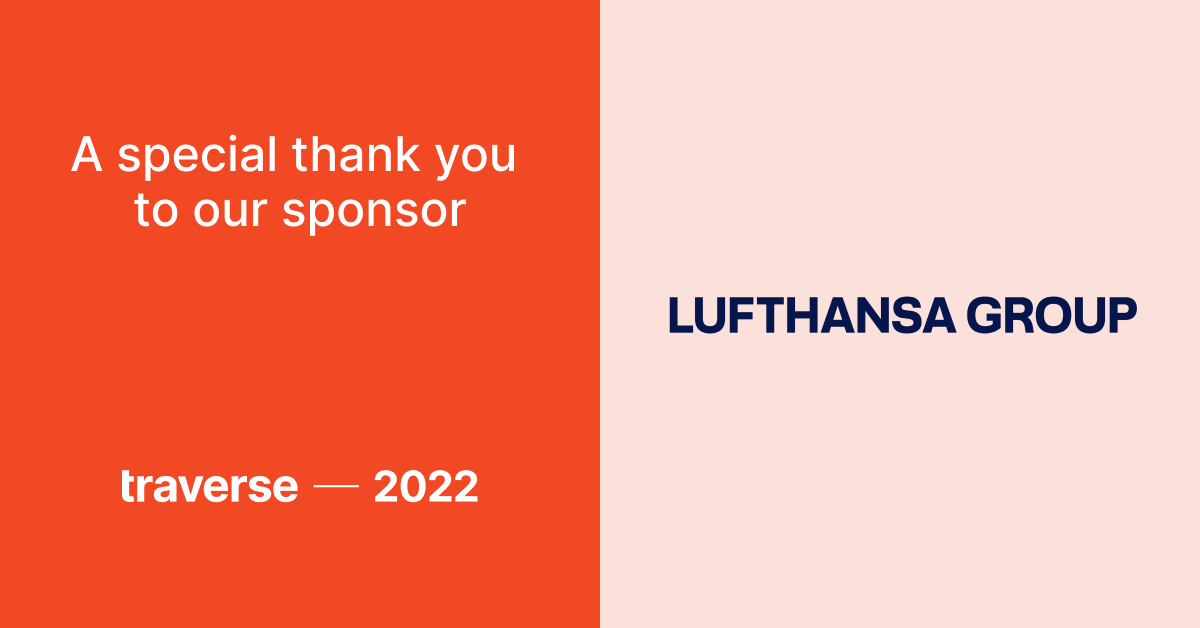 Navan's tweet photo. A special thank you to @lufthansa for sponsoring #TraverseLocal in New York TODAY!

Things are in full swing on the East Coast, but stay tuned for more in-person events from the TripActions team - with industry-leading keynotes and all things modern T&amp;E ✨🚀 https://t.co/QqPdj55hai