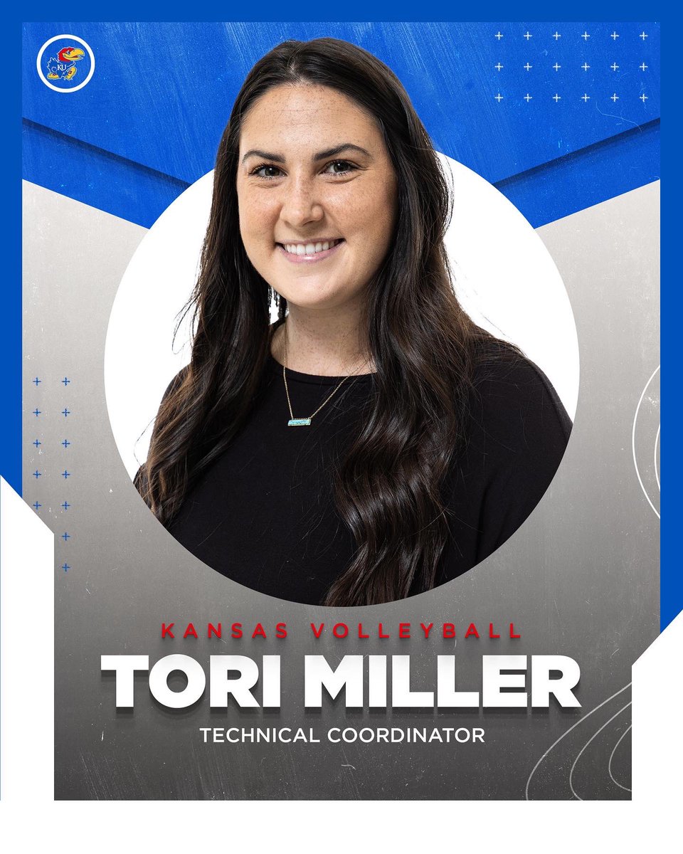 KUVolleyball's tweet photo. Welcome back to KU, Tori Miller!

// @itsmillertime6 \\

#KUVB | #RockChalk https://t.co/M2LUUfY8hb