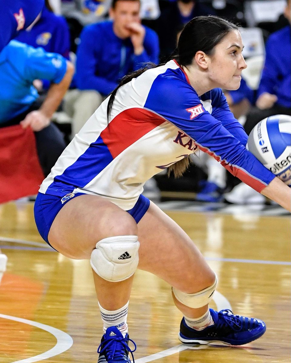 KUVolleyball's tweet photo. Welcome back to KU, Tori Miller!

// @itsmillertime6 \\

#KUVB | #RockChalk https://t.co/M2LUUfY8hb