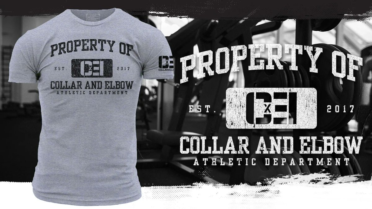 COLLARxELBOW's tweet photo. It's Tuesday, let's get that work in. NEW SHIRT ALERT!!!
Get it now: https://t.co/OO2PYYS5dY
#CxE #Wrasslin #COLLARxELBOW #SupportYourLocalWrestler https://t.co/v2XNDtVv1f