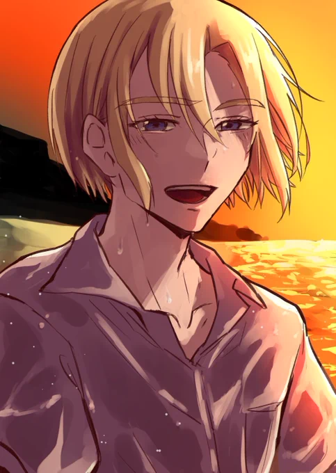 #自分の好きなキャラ一人の画像を四枚貼る若宮アンリ 