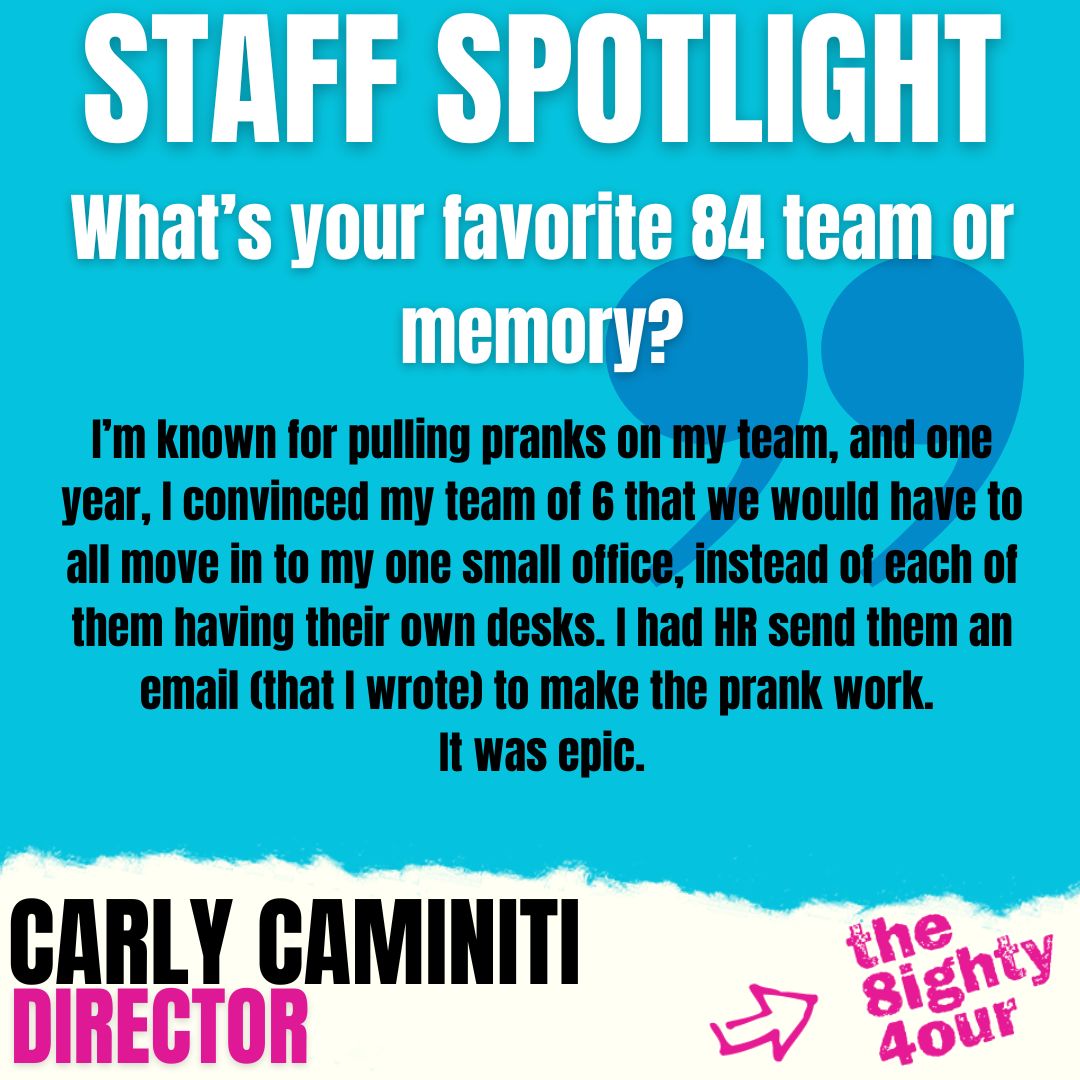 Have you met our Director Carly Caminiti? You can learn more about her here -&gt; ow.ly/McWo50KniKZ