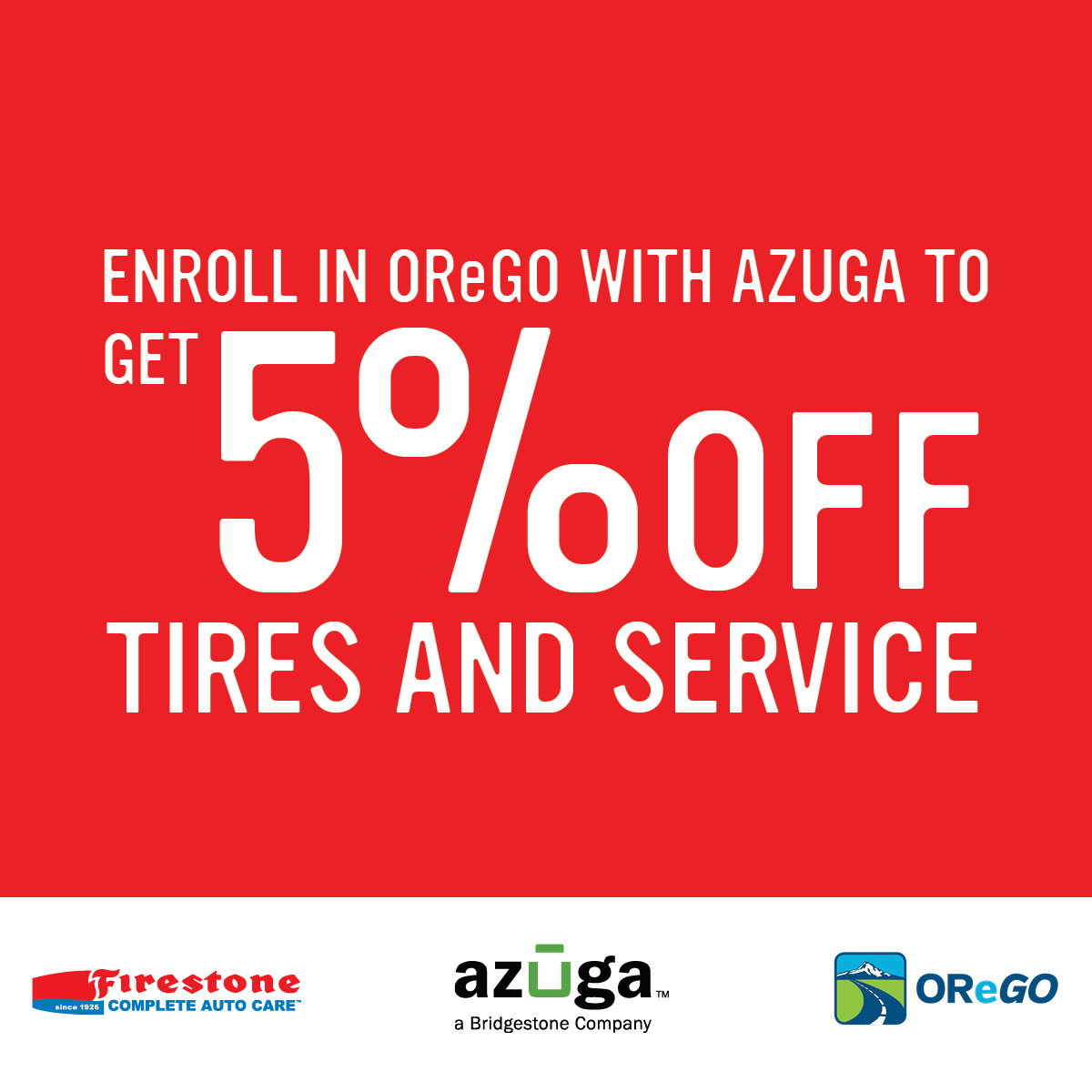 AzugaInsight's tweet photo. 🚨🚨🚨Check it out!👀👀👀

Join the transportation funding revolution in #Oregon. Get perks. Get going.

https://t.co/Sy7UpsVeGp

🚗🚗🚗🚗
#FirestoneTires #PDX #Portland #myOReGO #ODOT https://t.co/UQCo4BGOhW